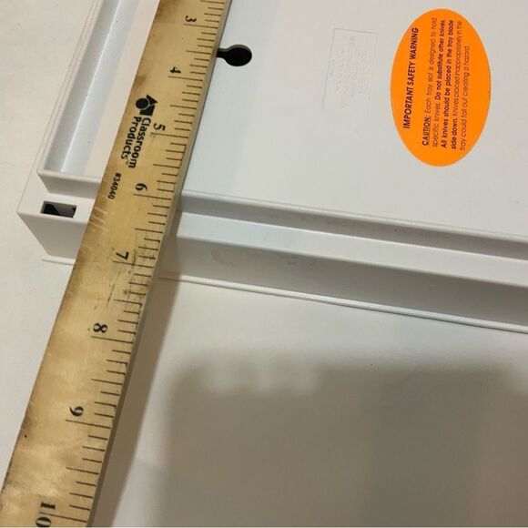 CUTCO Knife Rack Kitchen Storage 5 Slot Plastic Holder For Wall or Drawer - Picture 7 of 7